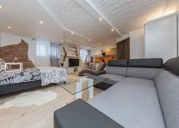 Trys Apartamentai Lejlighed *